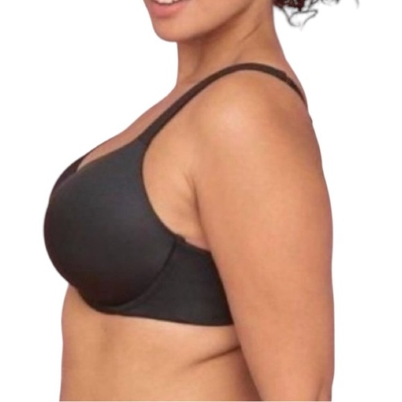 CACIQUE | Black Smoothing Lightly Lined Full Coverage Underwired Bra size 42F - Picture 3 of 14